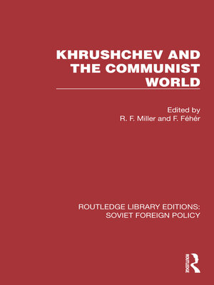 cover image of Khrushchev and the Communist World